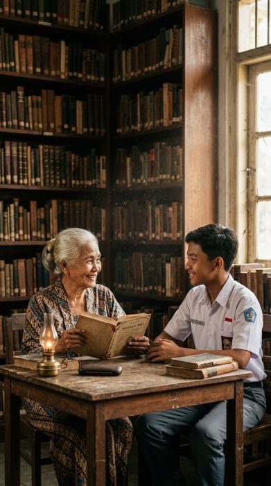 Perpustakaan di Ujung Lorong