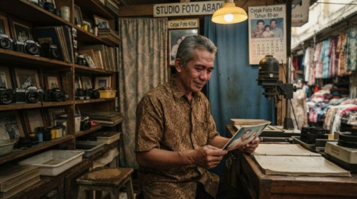 Foto Terakhir di Studio Pasar Senen