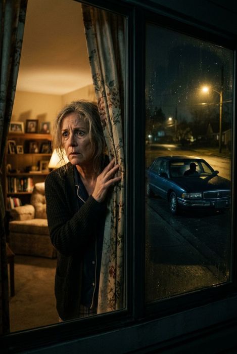 The Blue Car Parked Outside Her Window Every Night for Three Weeks — The Police Said They Couldn't Help Until It Was Too Late