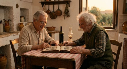 La Casa Bianca tra gli Ulivi: Quando Due Fratelli Ritrovarono la Strada di Casa Dopo Quindici Anni di Silenzio