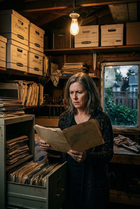 The Retired Banker Next Door Managed Mom's Money "Out of Kindness." Then I Found the Folder in His Shed — and Every Widow on the Street Was Signing.