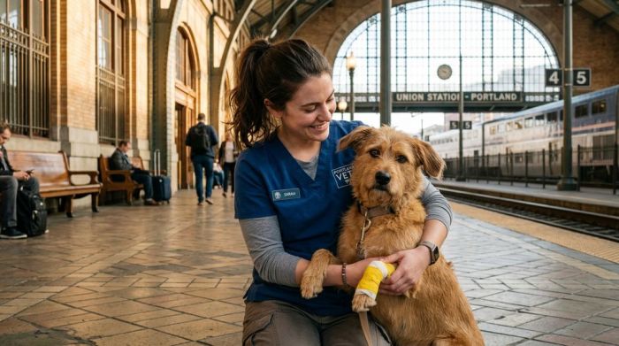 The Dog Who Waited at the Station