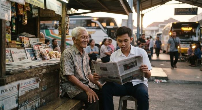 Koran untuk Pak Broto