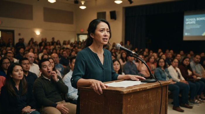 The PTA President Who Never Spoke