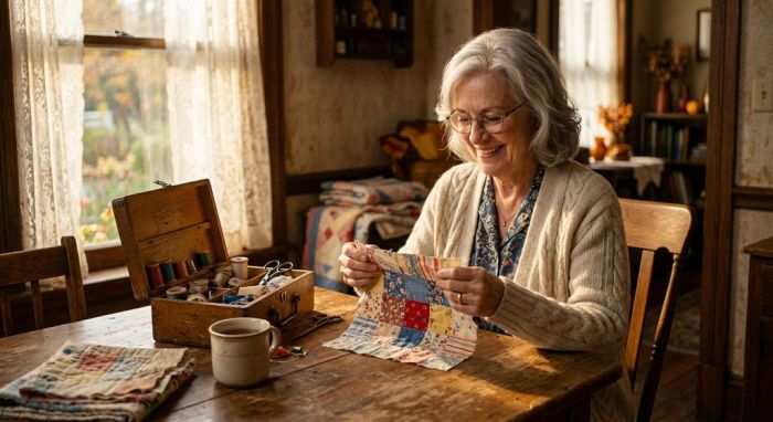 The Unfinished Quilt in Grandma's Sewing Box: What a Depression-Era Secret Revealed About the Family She Never Knew