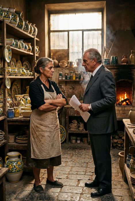Mio Zio Tornò dal Brasile per Rubarmi la Bottega di Ceramica di Papà. Non Sapeva che Era della Cooperativa dei Maestri, e Lui Non Era Mai Stato Socio.