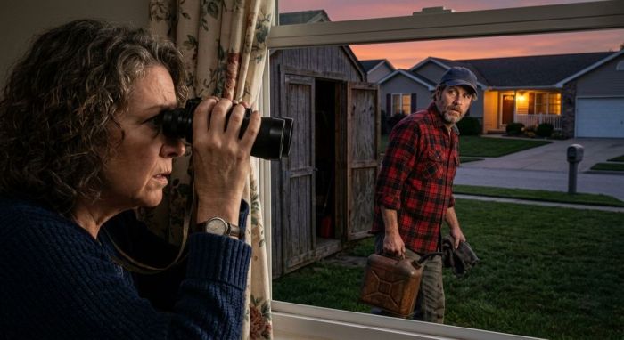 Everyone Called Him Uncle Dale. After the Third 'Accidental' Fire on Our Street, My Old Gutter Camera Caught Him Leaving Mrs. Delgado's Shed at 2 A.M.