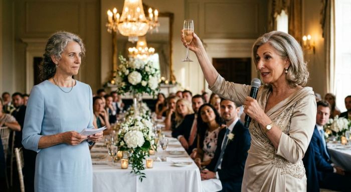 At My Daughter's Wedding, the Groom's Mother Took All the Credit. She Never Knew the Widow Owned the Venue and Every Check.