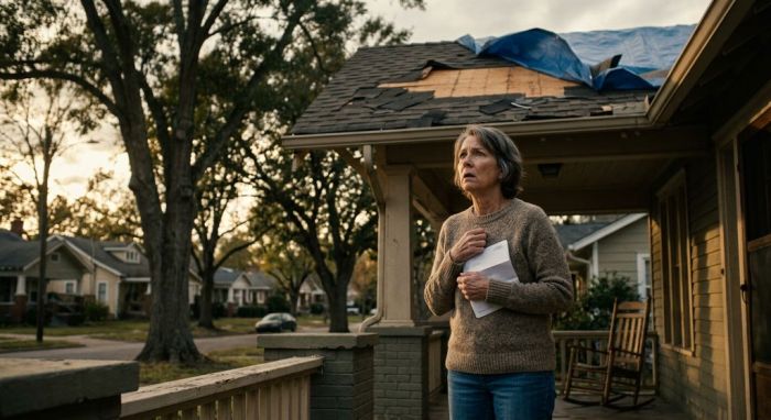 The Roofer Took My Husband's Life Insurance, Then Filed a Lien on My House. He Never Opened the Fireproof Box in the Basement.