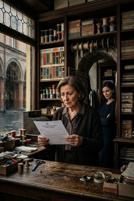 La Mia Commessa di Vent'Anni Falsificò la Mia Firma per Rubarmi la Mercerìa. Non Sapeva dell'Atto del 1972 nella Scatola di Bottoni.