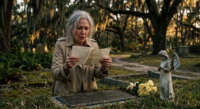 Fresh Flowers Appeared on the Grave Plot She Bought — Three Widows Had Paid for It First