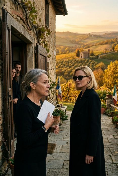 Al Funerale di Mio Marito, una Donna in Nero Disse: "Sono la Sua Vera Moglie." Non Sapeva che Quel Matrimonio Non Era Mai Stato Registrato.