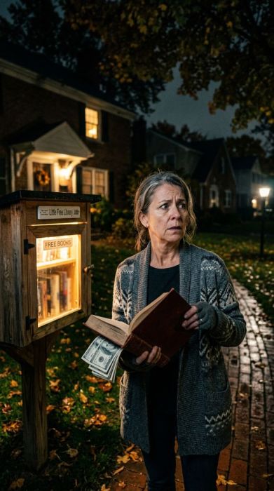 Everyone Called Gene the Librarian of Juniper Lane After My Husband Died. When a Hollow Book Spilled $4,000, I Understood the 3 A.M. Borrowers