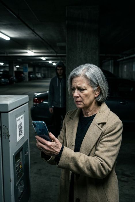 The QR Code She Scanned to Pay for Parking Drained Her Account in Seven Minutes