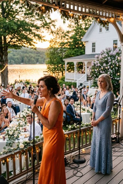 Thirty Years Ago She Walked Out on Her Baby Girl. At the Wedding I Paid For, She Grabbed the Mic and Announced Our Home Was Hers 'By Blood.'