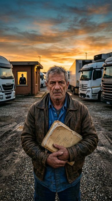Il Mio Commercialista di Trent'Anni Vendette la Mia Flotta a un Compratore Sloveno. Non Sapeva che Ogni Camion Era Intestato Solo a Me.