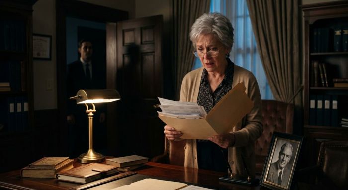 She Prepaid Her Funeral to Spare Her Daughter — Under the Desk, the Truth Waited